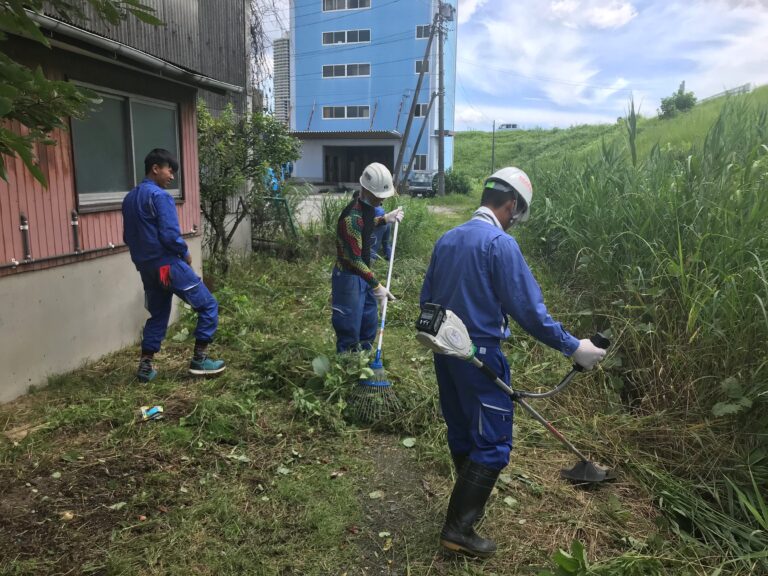 地域の清掃ボランティア